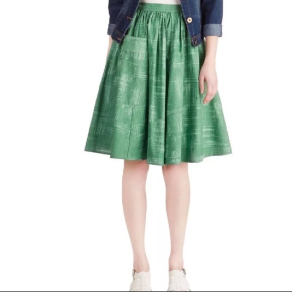 Bea and Dot green skirt